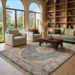 Insper Traditional Faded Carpet