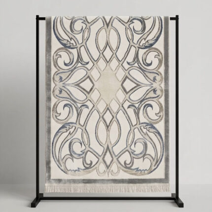 A beautiful home and guest carpet makes your home feel cozy and look great. It has a neat, matching pattern in the middle. It is made from strong, soft fabric that feels nice on your feet and is very easy to clean.