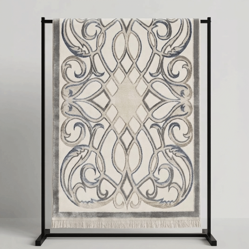 Forget synthetic fibers that flatten and look tired after a year. This authentic hand-knotted Turkish rug uses premium, natural wool that literally bounces back when stepped on. Because highland wool is naturally rich in lanolin, it repels water and resists stains—making it a surprisingly practical choice for homes with young kids