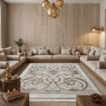 Forget synthetic fibers that flatten and look tired after a year. This authentic hand-knotted Turkish rug uses premium, natural wool that literally bounces back when stepped on. Because highland wool is naturally rich in lanolin, it repels water and resists stains—making it a surprisingly practical choice for homes with young kids