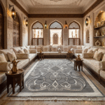Forget synthetic fibers that flatten and look tired after a year. This authentic hand-knotted Turkish rug uses premium, natural wool that literally bounces back when stepped on. Because highland wool is naturally rich in lanolin, it repels water and resists stains—making it a surprisingly practical choice for homes with young kids