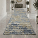 Durable runner carpet for high-traffic hallways and narrow walkways.