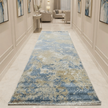 Durable runner carpet for high-traffic hallways and narrow walkways.