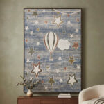 This area rug prioritizes a premium feel with a high-quality, ultra-soft surface that makes floor time comfortable for children.
